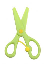 All plastic spring scissors